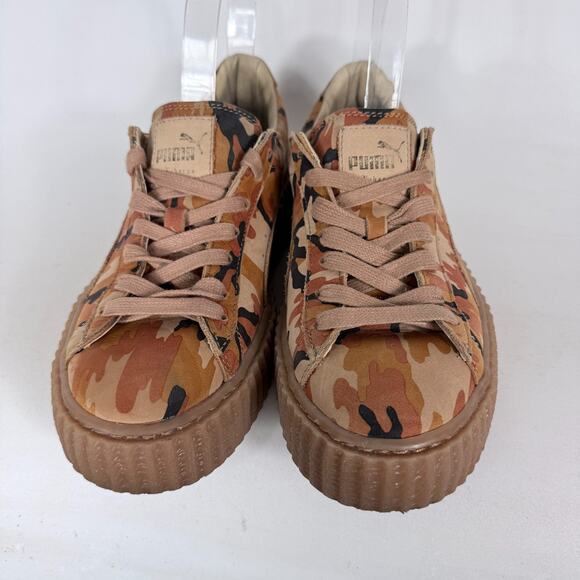 Fenty x Puma The Creepers Athletic Sneakers Women's 8 Brown Camouflage 362341-01 - Picture 4 of 10